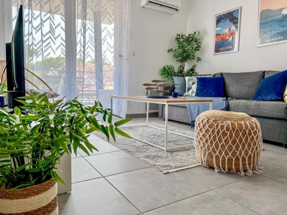 Superbe Appartement Neuf Entre Mer Et Pins Wifi Argelès-sur-Mer Exteriör bild