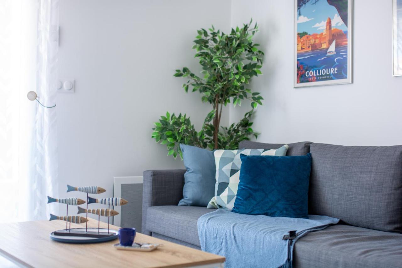 Superbe Appartement Neuf Entre Mer Et Pins Wifi Argelès-sur-Mer Exteriör bild
