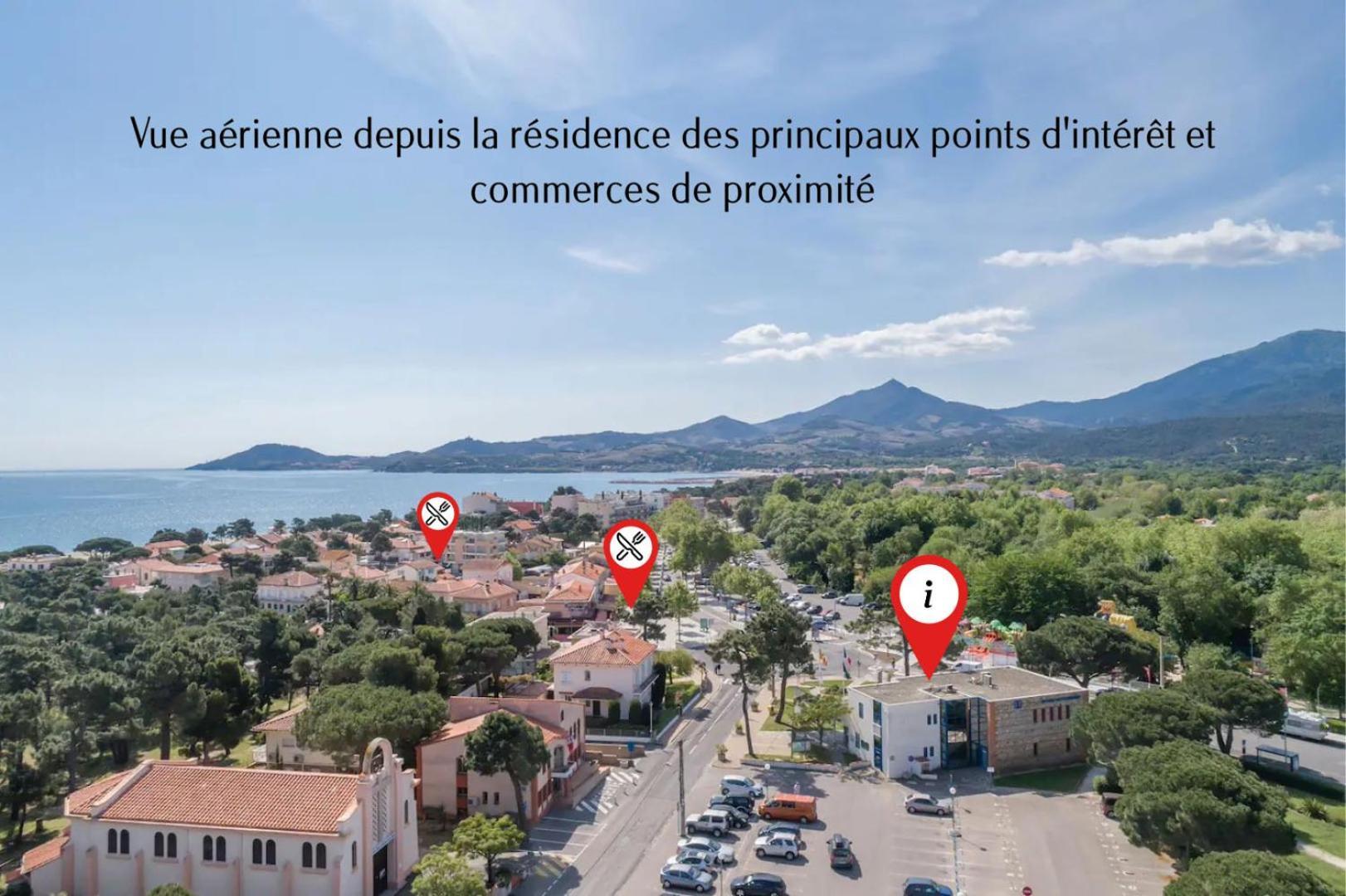Superbe Appartement Neuf Entre Mer Et Pins Wifi Argelès-sur-Mer Exteriör bild