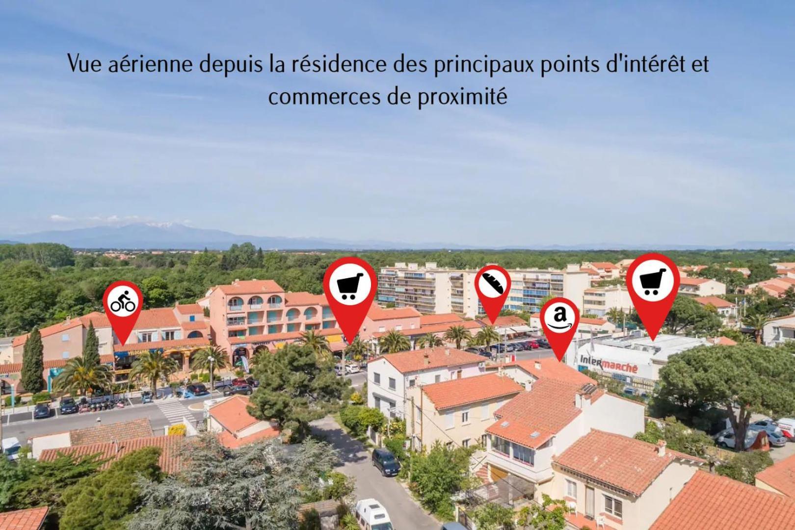 Superbe Appartement Neuf Entre Mer Et Pins Wifi Argelès-sur-Mer Exteriör bild